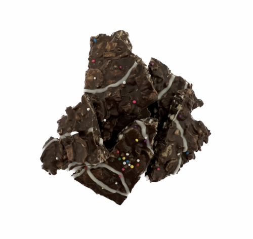 Bark Thins, 6-Item Pack, 18oz - Almond, Waffle in Milk Chocolate - Gourmet Pouches Perspective: top