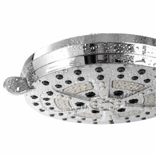 PULSE ShowerSpas Oasis Chrome Shower System Perspective: top