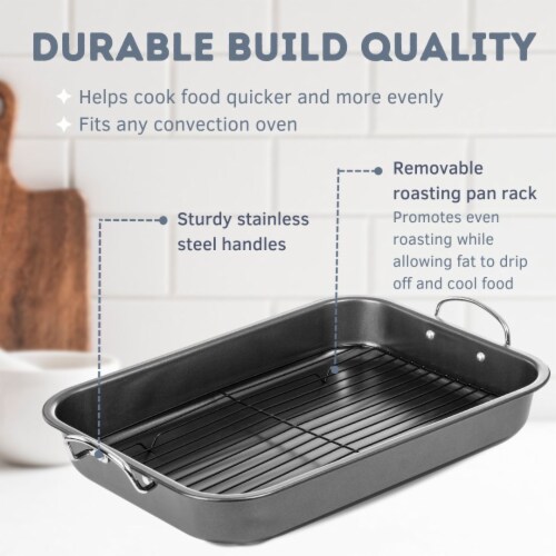 Range Kleen B26SR Petite Roasting Pan Non-stick 8x10 in. - outer, 1 - Kroger