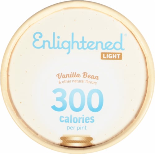 Enlightened® Vanilla Bean Light Ice Cream Perspective: top