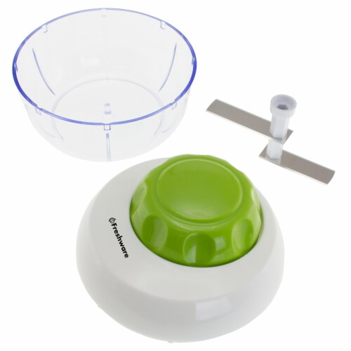 Freshware Kt-411 Mini Vegetable Fruit Nut Chopper Bpa Free 12Oz Compact Kitchen Perspective: top