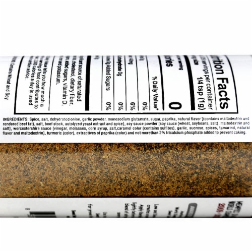 Lambert’s Texas Beef Sweet Rub O’ Mine Seasoning Perspective: top