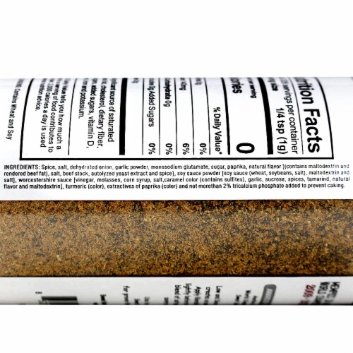 Lambert’s Texas Beef Sweet Rub O’ Mine Seasoning Perspective: top