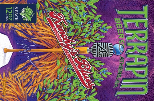 Terrapin® Frenchy's Blues Berliner Weissbier Wheat Ale Perspective: top