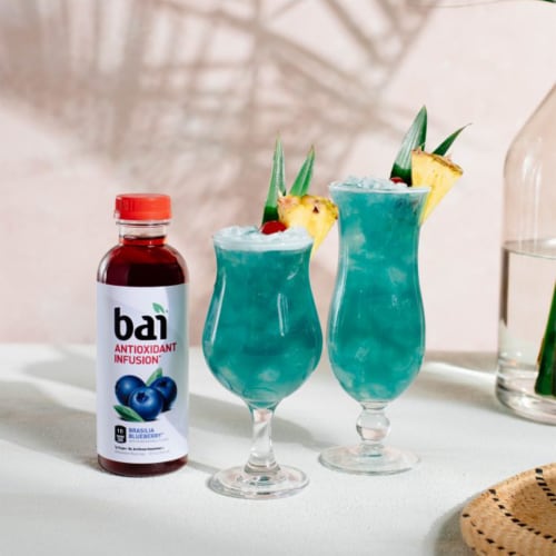 Bai® Antioxidant Infused Brasilia Blueberry Flavored Bottled Water Perspective: top