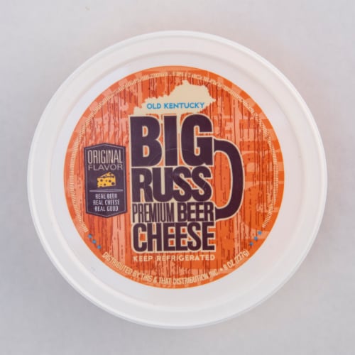 Big Russ Original Premium Beer Cheese Perspective: top