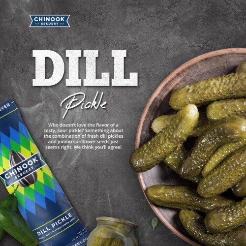 In-shell Sunflower Seeds - 4.7 oz - Dill Pickle Perspective: top