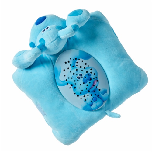 Pillow Pets Nickelodeon Blue's Clues Blue Sleeptime Lite Plush Toy Perspective: top