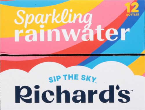 Richard's™ Sparkling Bottled Water Perspective: top