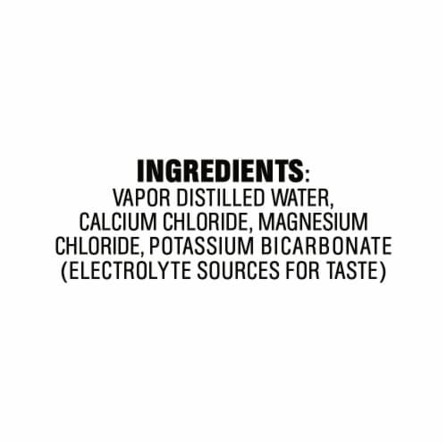 ZenWTR® Vapor Distilled Alkaline Bottled Water Perspective: top