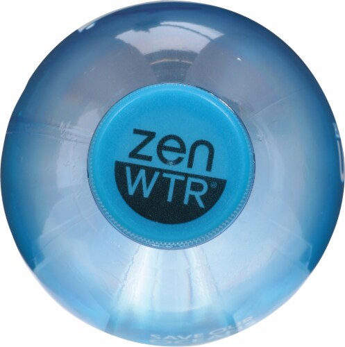 ZenWTR® Vapor Distilled Alkaline Bottled Water Perspective: top