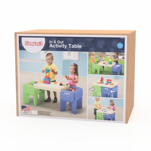 Simplay3 In & Out Activity Table Perspective: top