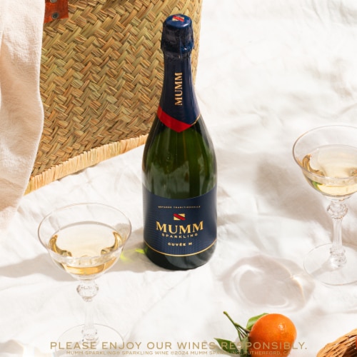 Mumm Cuvee M California Sparkling Wine Perspective: top