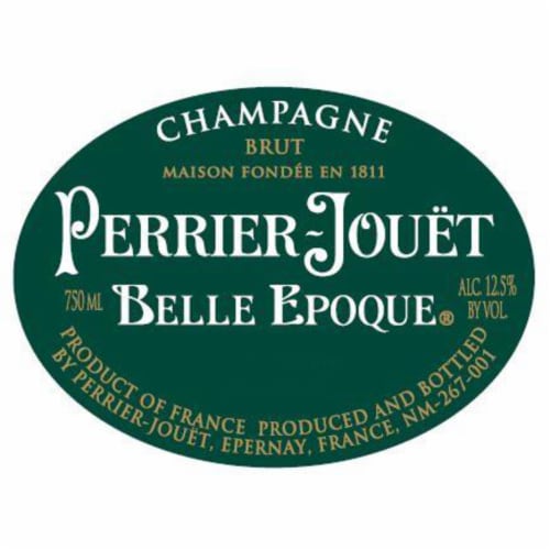 Perrier Jouet Brut Belle Epoque Champagne France Sparkling Wine Perspective: top