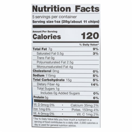 Beanitos® Original Pinto Bean with Sea Salt Chips Perspective: top
