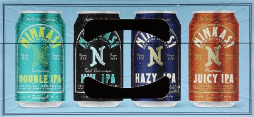 Ninkasi Brewing Company Adventure Variety Pack Craft Beer Perspective: top