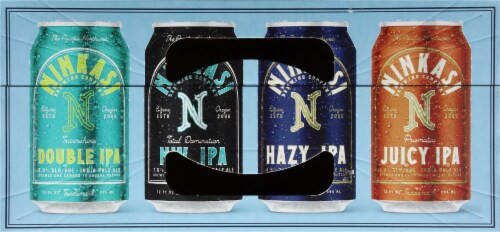 Ninkasi Brewing Company Adventure Variety Pack Craft Beer Perspective: top