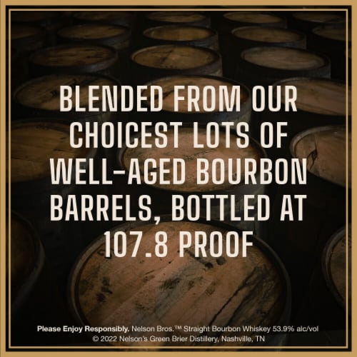 Nelson Brothers Reserve Bourbon Whiskey Perspective: top