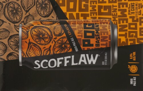 Scofflaw Brewing Pog Basement Ipa 12 Oz (6pk) Perspective: top