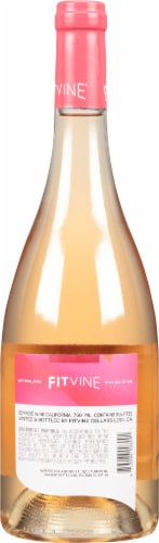 Fitvine Rose Low Calorie Wine Perspective: top
