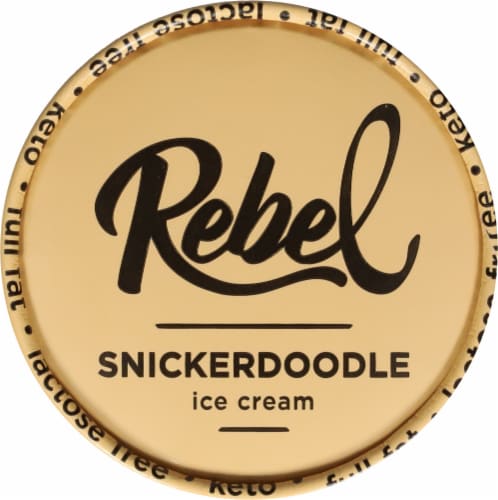 Rebel Lactose-Free Keto Snickerdoodle Ice Cream Perspective: top
