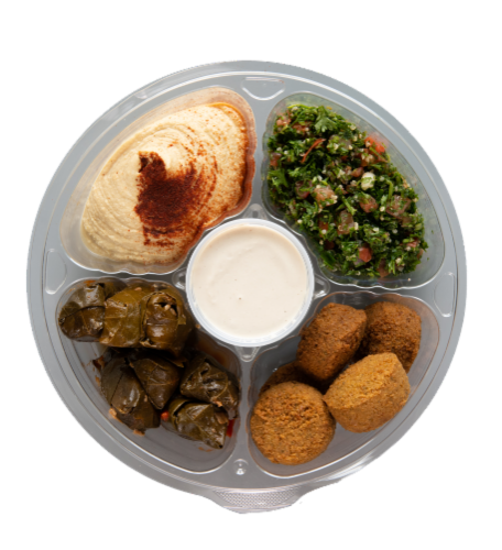 Trazza Mediterranean Family Meal with Tabouleh 40 oz Perspective: top