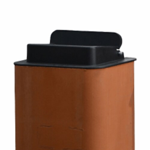 U.S. Fireplace Products Seal Tight 13x13 In Innovative Airtight Fireplace Damper Perspective: top