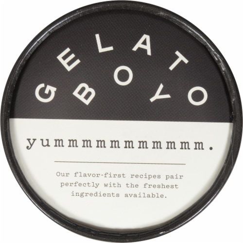 Gelato Boy Coffee Chip Gelato Pint Perspective: top