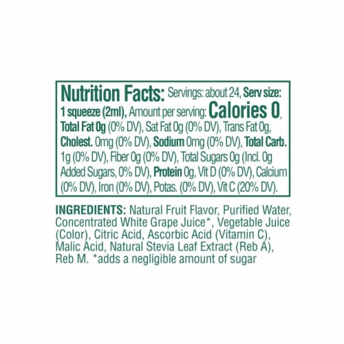 Stur® Blue & Blackberry Liquid Antioxidant Water Enhancer Perspective: top