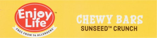 Enjoy Life™ Gluten-Free Sunseed Crunch Soft Baked Chewy Bars Perspective: top