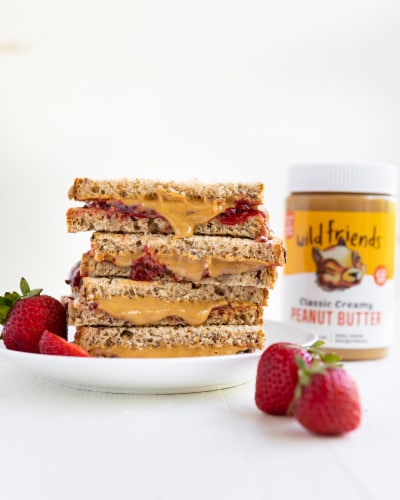 Wild Friends Foods Classic Creamy Peanut Butter Perspective: top