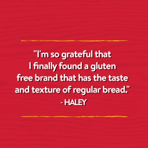 Canyon Bakehouse 7-Grain Sandwich Bread, Gluten Free Bread, 100% Whole Grain, Frozen, 18 oz Loaf Perspective: top