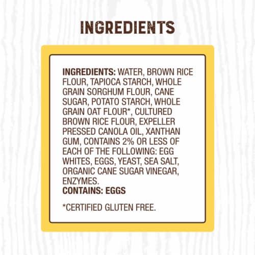Canyon Bakehouse Country White Gluten Free 100% Whole Grain Sandwich Bread Fresh Perspective: top