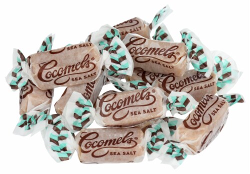 Cocomels® Holiday Collection Sea Salt Coconut Milk Caramels Perspective: top