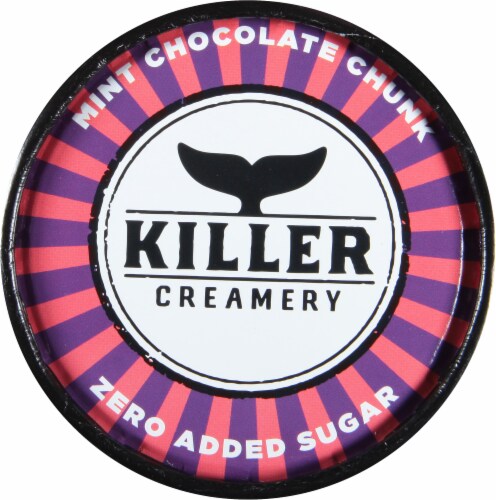 Killer Creamery Sugar Free Mint Chip Ice Cream Perspective: top