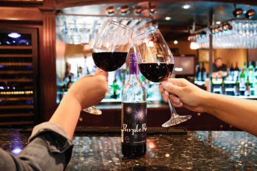 Purple Rain® Sweet Ohio Red Wine Perspective: top