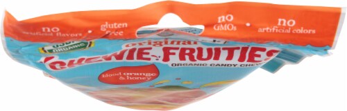 Torie & Howard Chewie Fruities Organic Blood Orange & Honey Candy Chews Perspective: top
