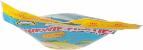 Torie & Howard Chewie Fruities Organic Meyer Lemon & Raspberry Candy Chews Perspective: top
