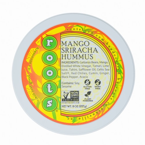 Roots® Mango Sriracha Hummus Perspective: top