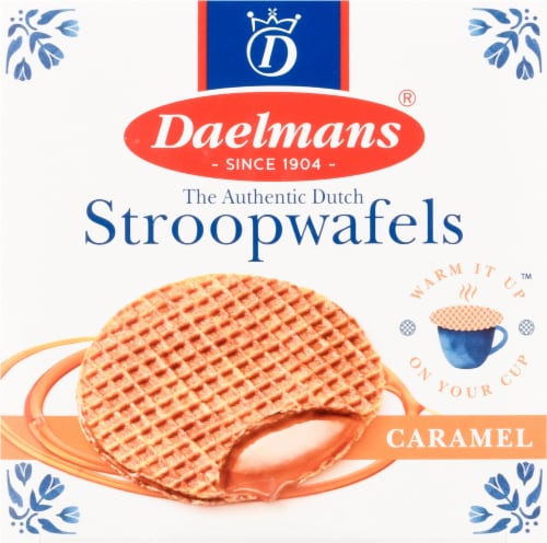 Daelmans® Authentic Dutch Caramel Stroopwafels Perspective: top