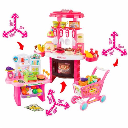 Supermarket toy set hot sale