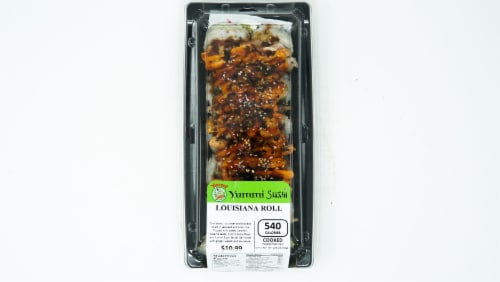 Yummi Sushi Louisiana Roll Perspective: top