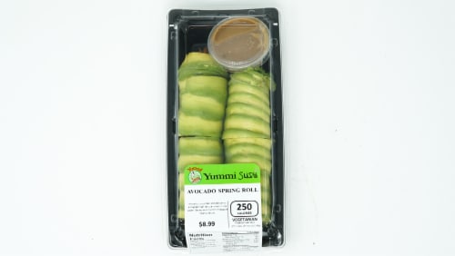Yummi Sushi® Avocado Spring Sushi Roll Perspective: top