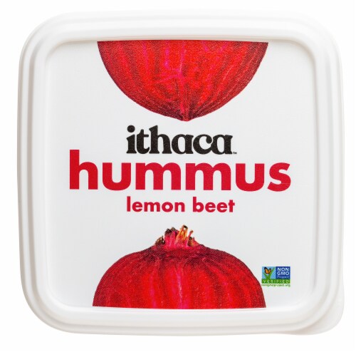 Ithaca™ Hummus Lemon Beet Perspective: top