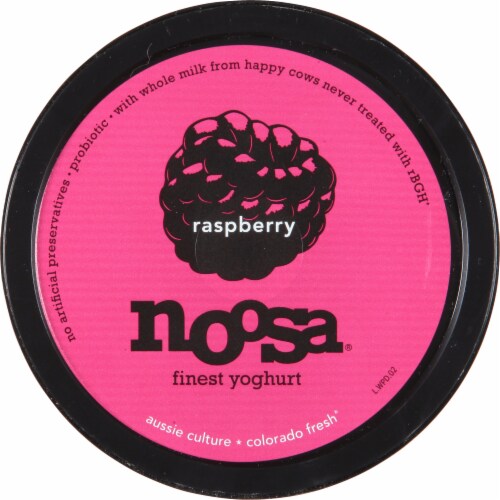 Noosa Raspberry Yogurt Perspective: top