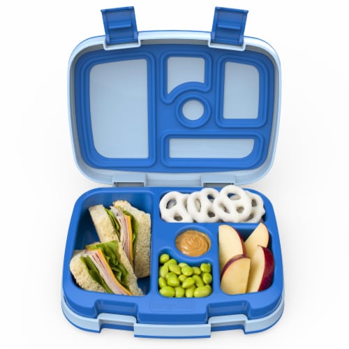 Bentgo® Kids Leak Proof Chidren's Lunch Box - Blue Perspective: top