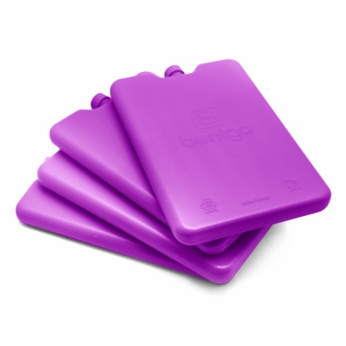 Bentgo Slim Ice Packs - Purple, 4 pk - Ralphs