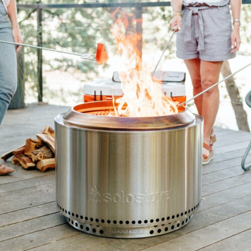 Solo Stove Patio Furniture Yukon Stand Perspective: top