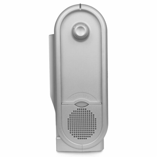 EyeVac PRO Touchless Automatic Stationary Vacuum with Infrared Sensors, Silver Perspective: top