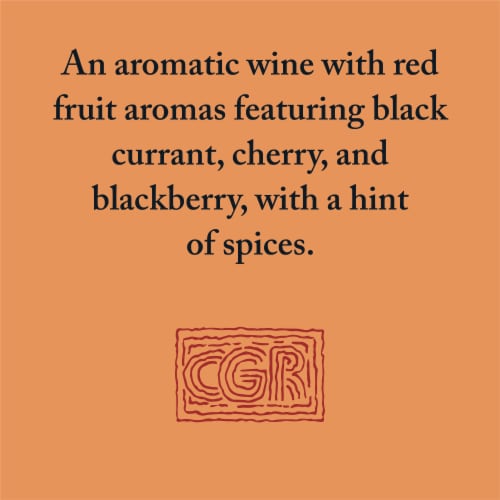Chevalier du Grand Robert® Cotes du Rhone Rouge French Red Wine Perspective: top